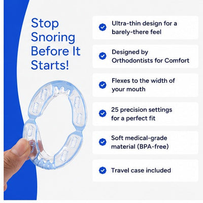 Hush Guard Pro™ — Adjustable Anti-Snoring Mouthpiece